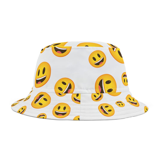 Smiling Emoji Bucket Hat